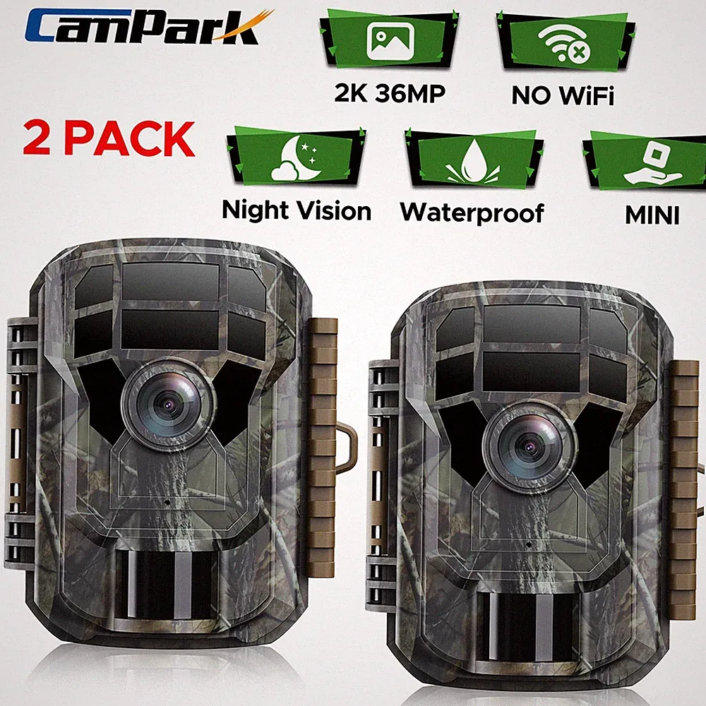 Campark TC11 Wildkamera 36MP 2K