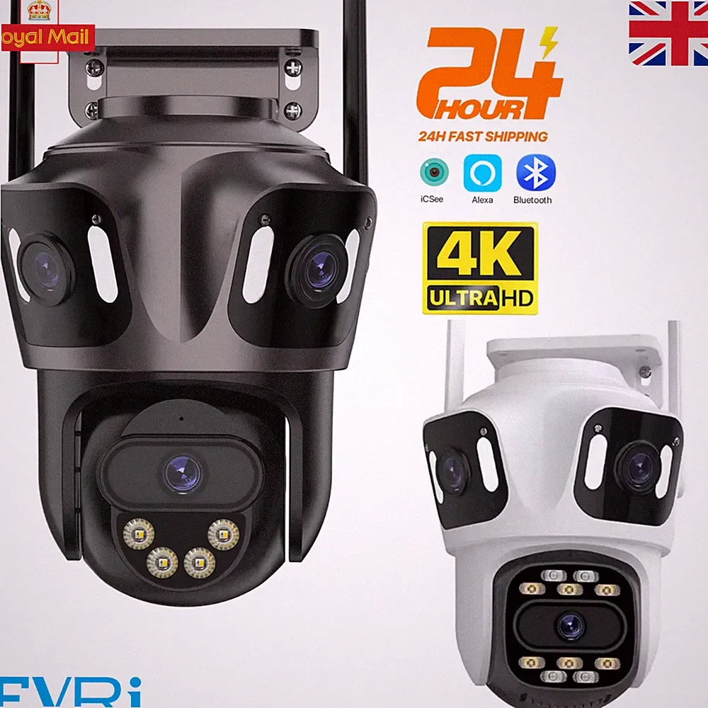 CCTV 9MP 6K 4K 3K Kamera Außen Wifi Wireless Home Security PTZ Nachtsicht 8X