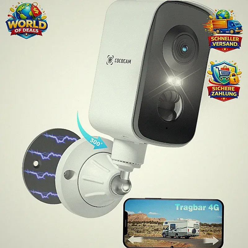 COCOCAM ZY-G1 4G tragbare 2K Kamera