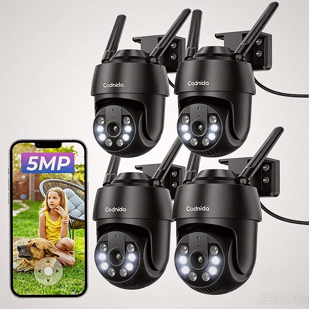 CODNIDA Q50S 5MP WLAN PTZ Kamera