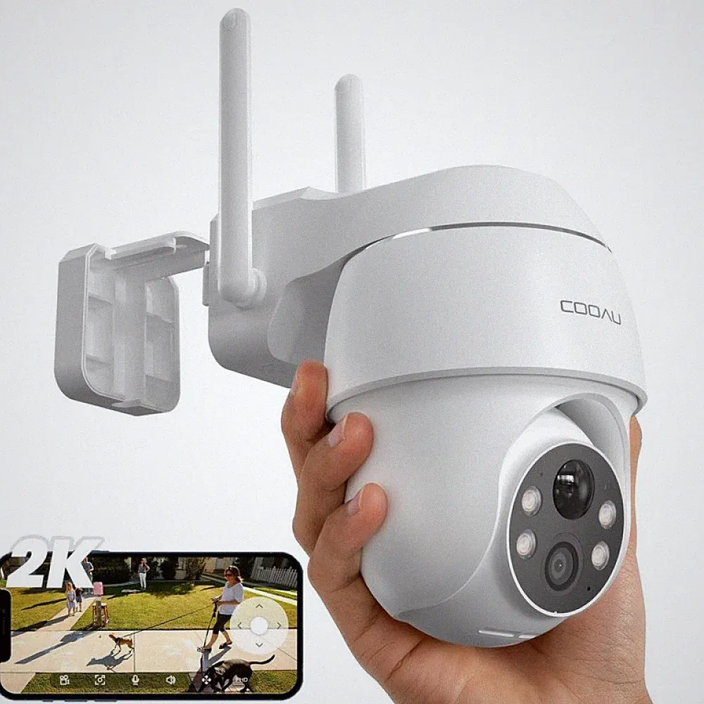 Cooau 2K Akku PTZ 355°/90° 5200mAh