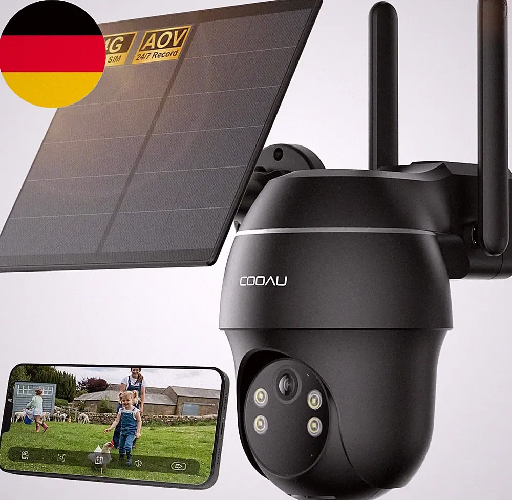 COOAU G2 PRO 4G Solar Kamera