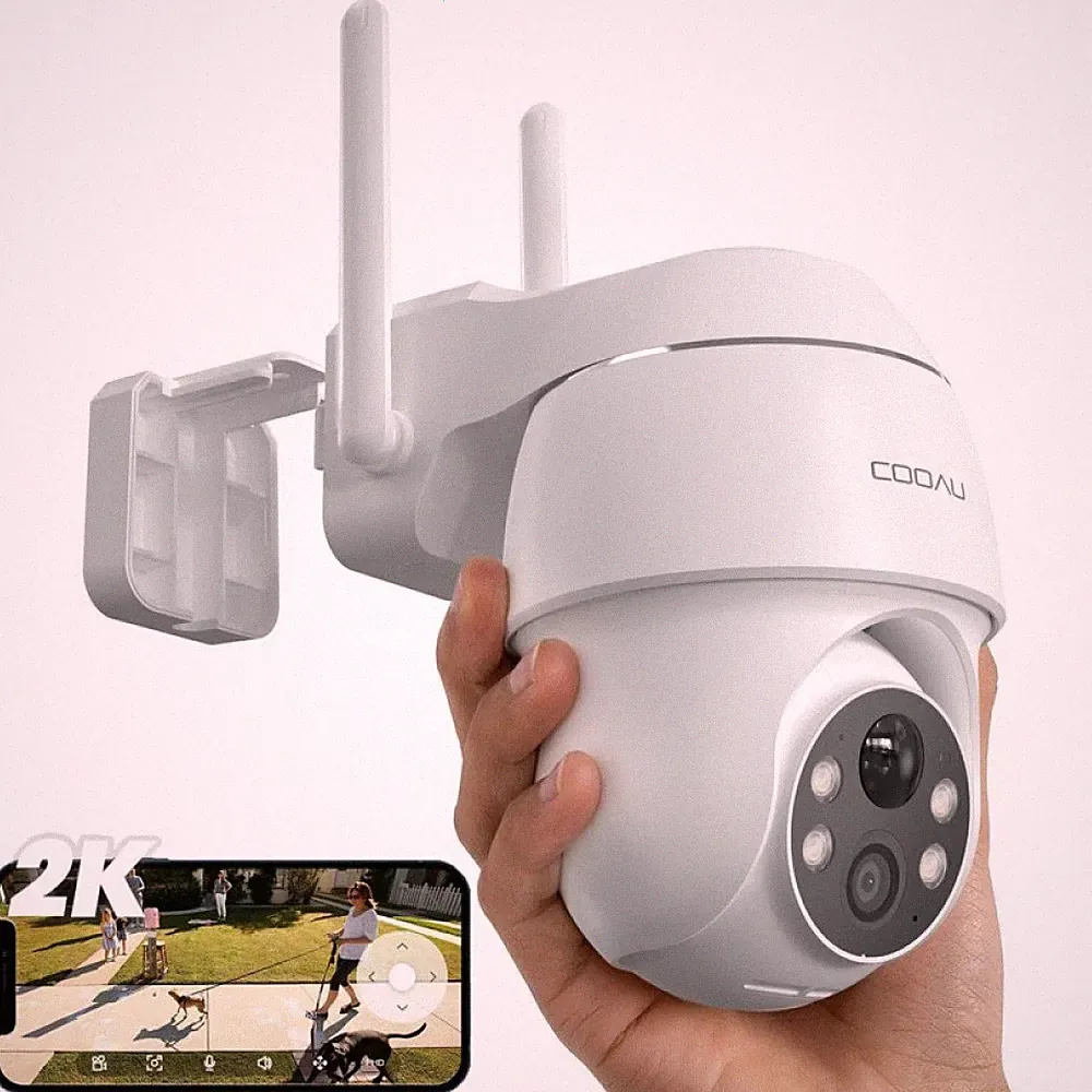 Cooau Q02 2K Akku PTZ Kamera