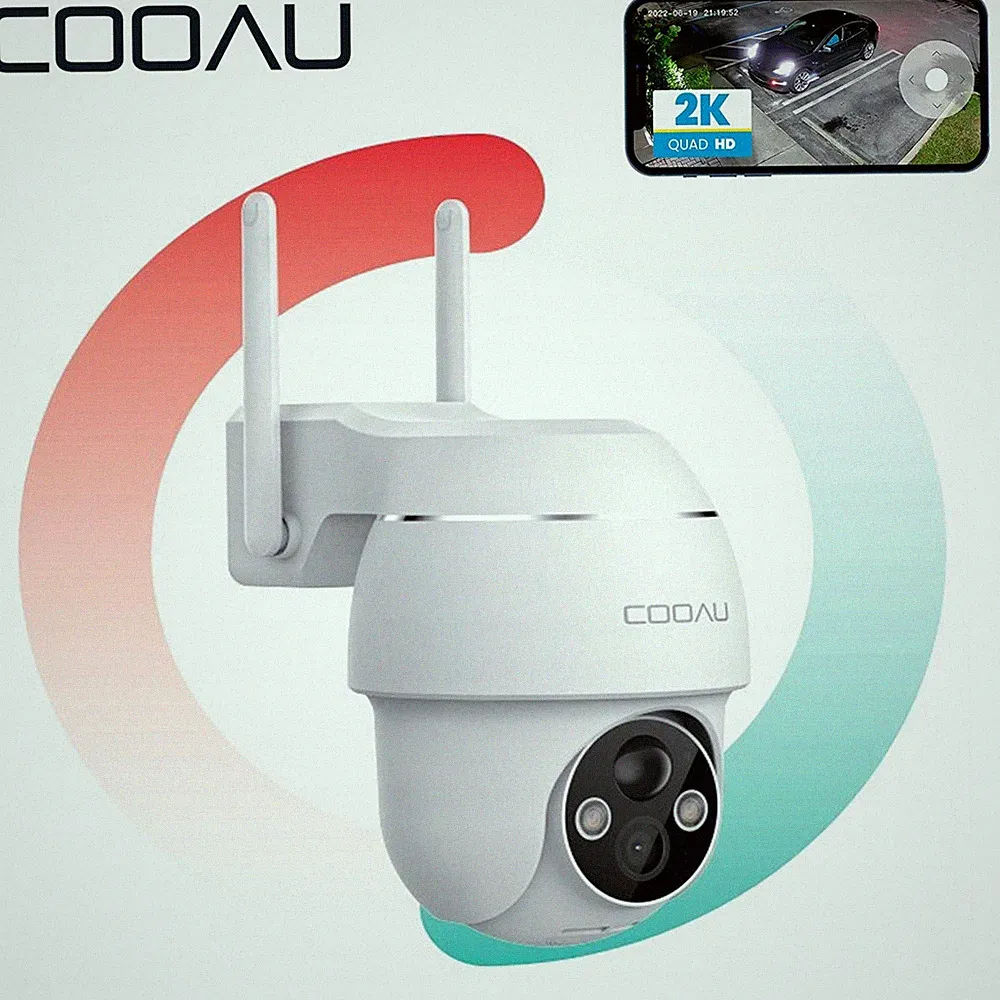 COOAU Q02 2K Akku WLAN Kamera