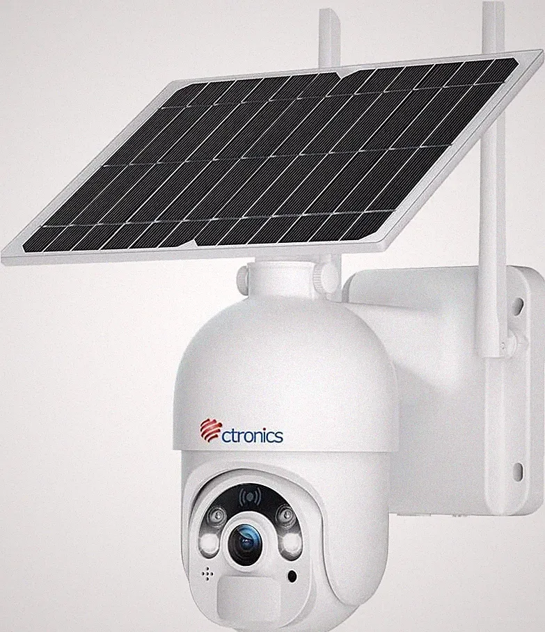 Ctronics 2.5K 4MP Solar WLAN Außenkamera