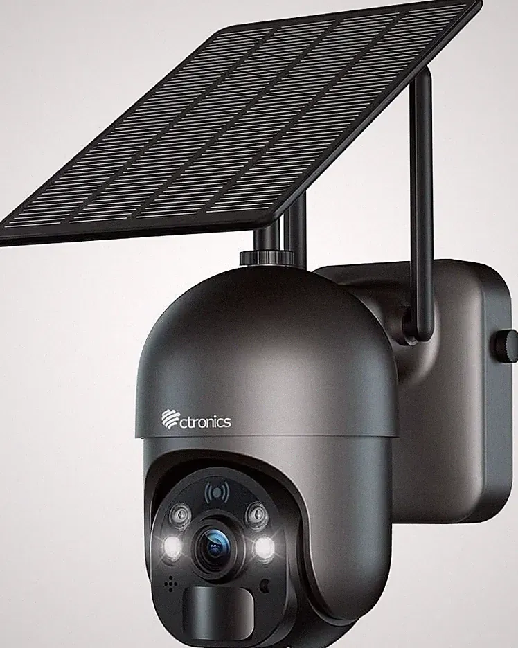 Ctronics 2.5K Solar Außenkamera