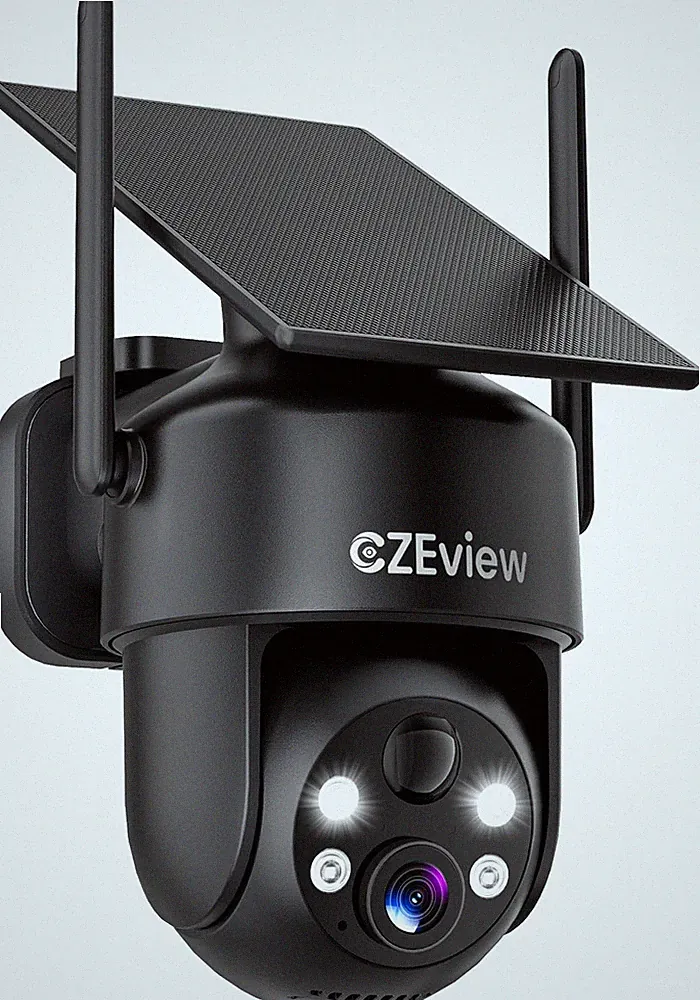 CZEview 2K Solar Überwachungskamera 360 Grad