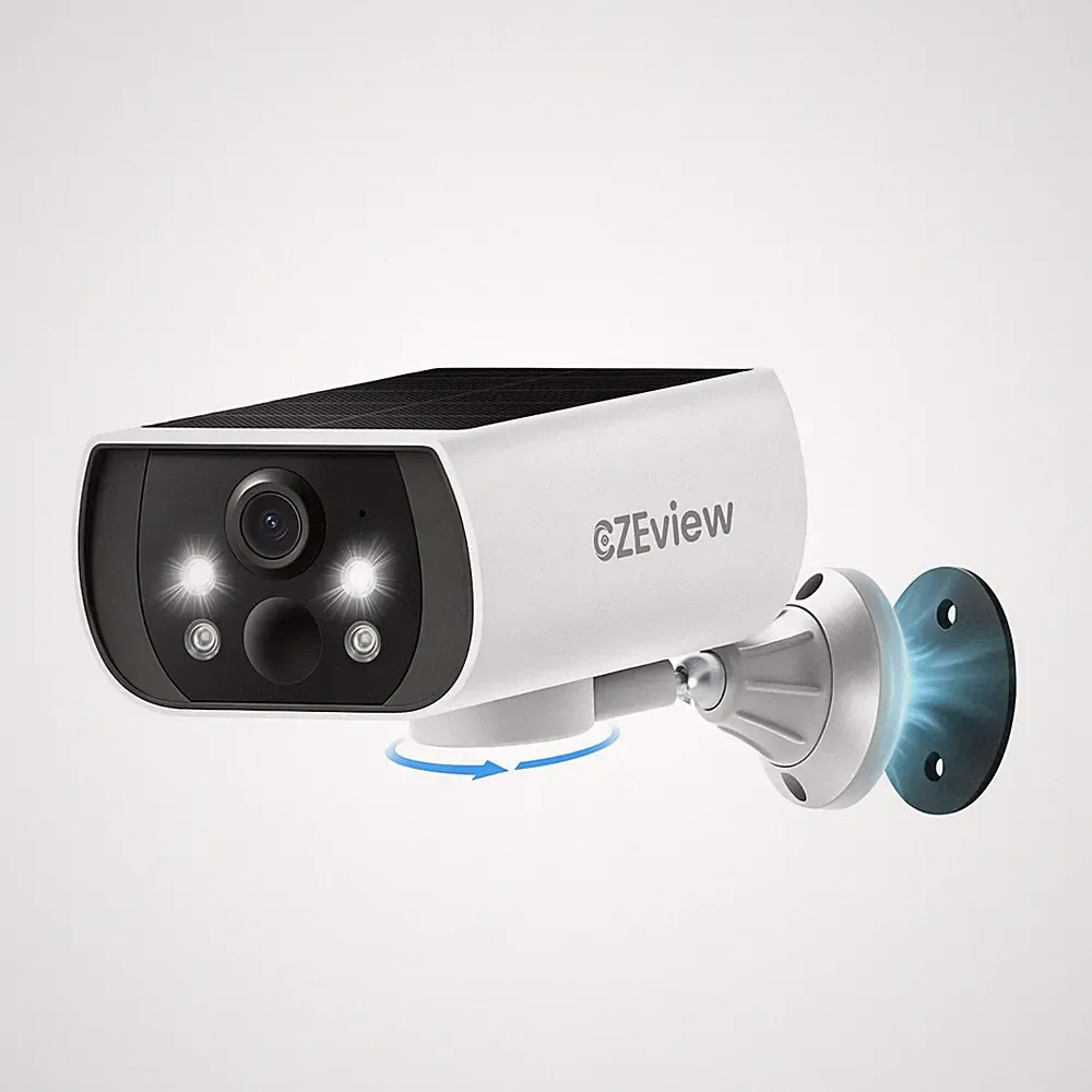 czeview 3k 5mp überwachungskamera aussen akku