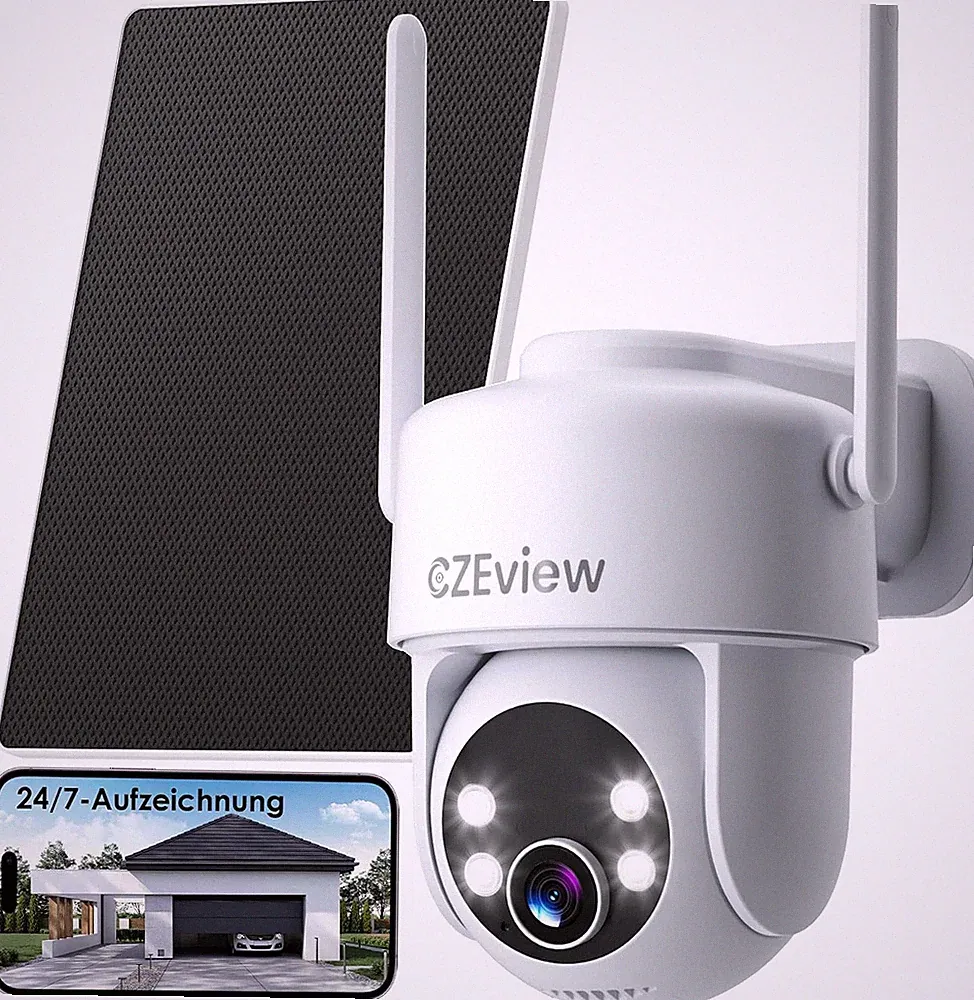 CZEview ZY-C7 2K Solar 360 PTZ 24/7