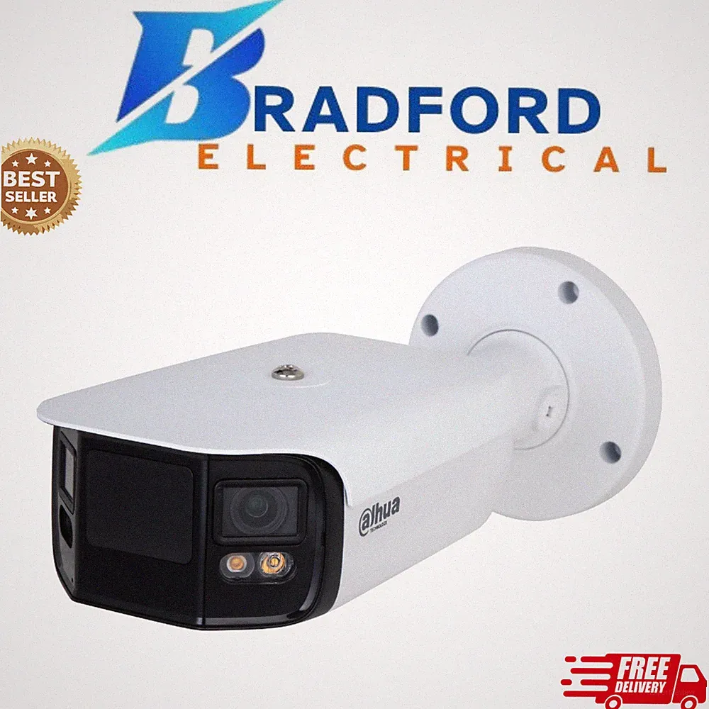 Dahua 2x4MP Netzwerkkamera IP67 Sicherheit Duo Objektiv Vollfarbe WizMind