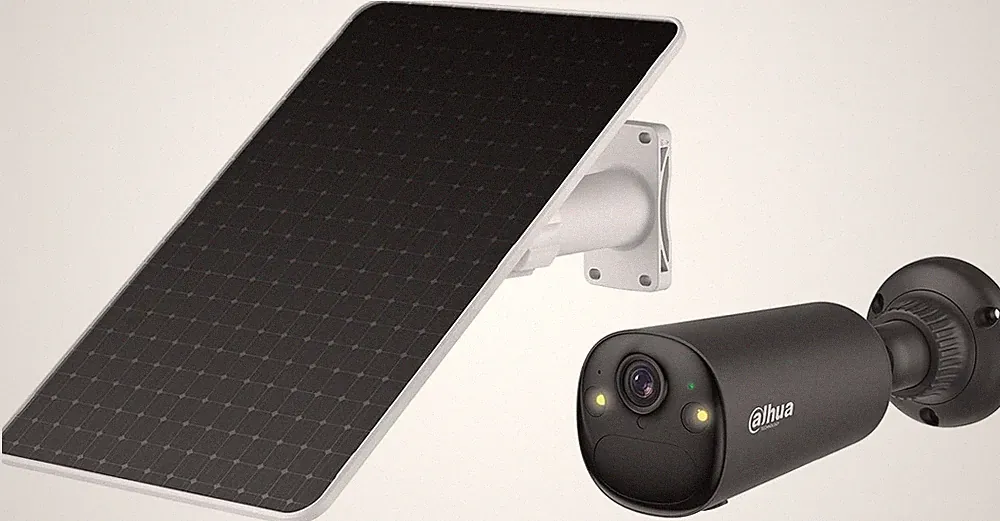 📹 Dahua 8MP 4K Solar Überwachungskamera Außen