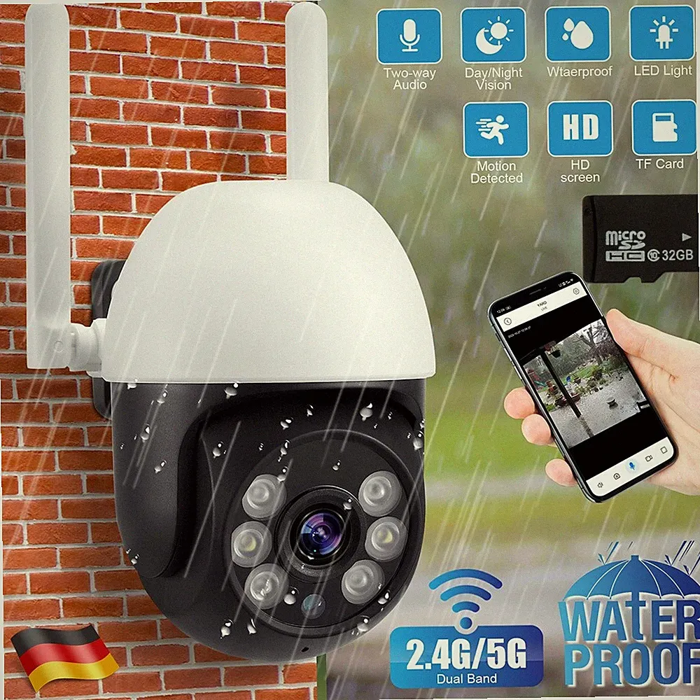 DAZONE 360°HD WLAN PTZ Kamera