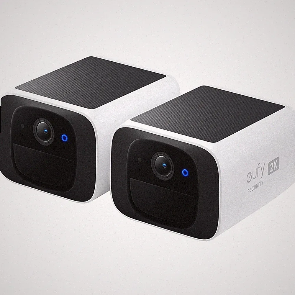 Eufy E220 SoloCam 2 Stück - Überwachungskamera - 2K - Außen - Solar - schwarz