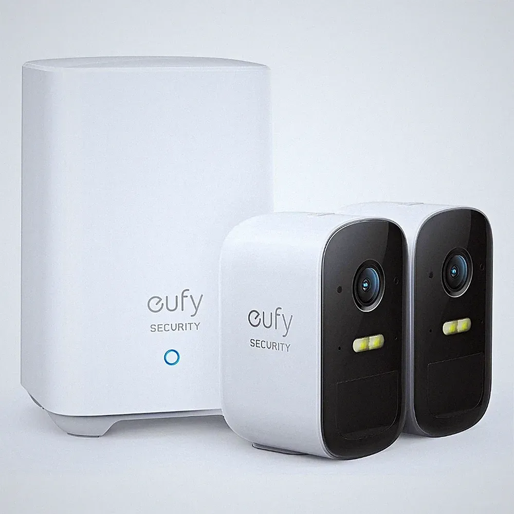 eufy Security 1080p Wireless WLAN Kamera Set 2er Pack Spotlight Nachtsicht
