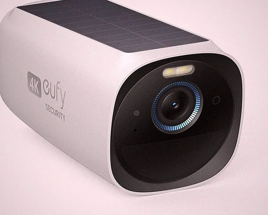 eufy Security eufyCam 3 4K Solar Überwachungskamera Außen KI ohne Abo WLAN