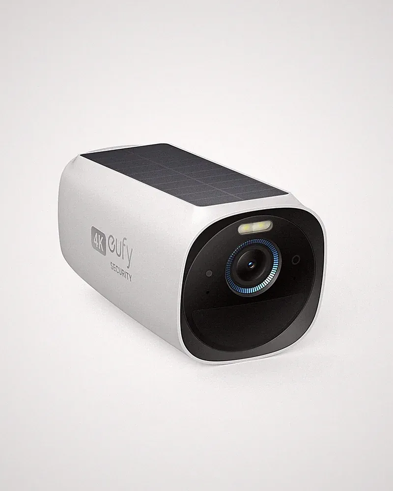 eufy Security eufyCam 3 Überwachungskamera Außen 4K Farbnachtsicht Solar 16TB
