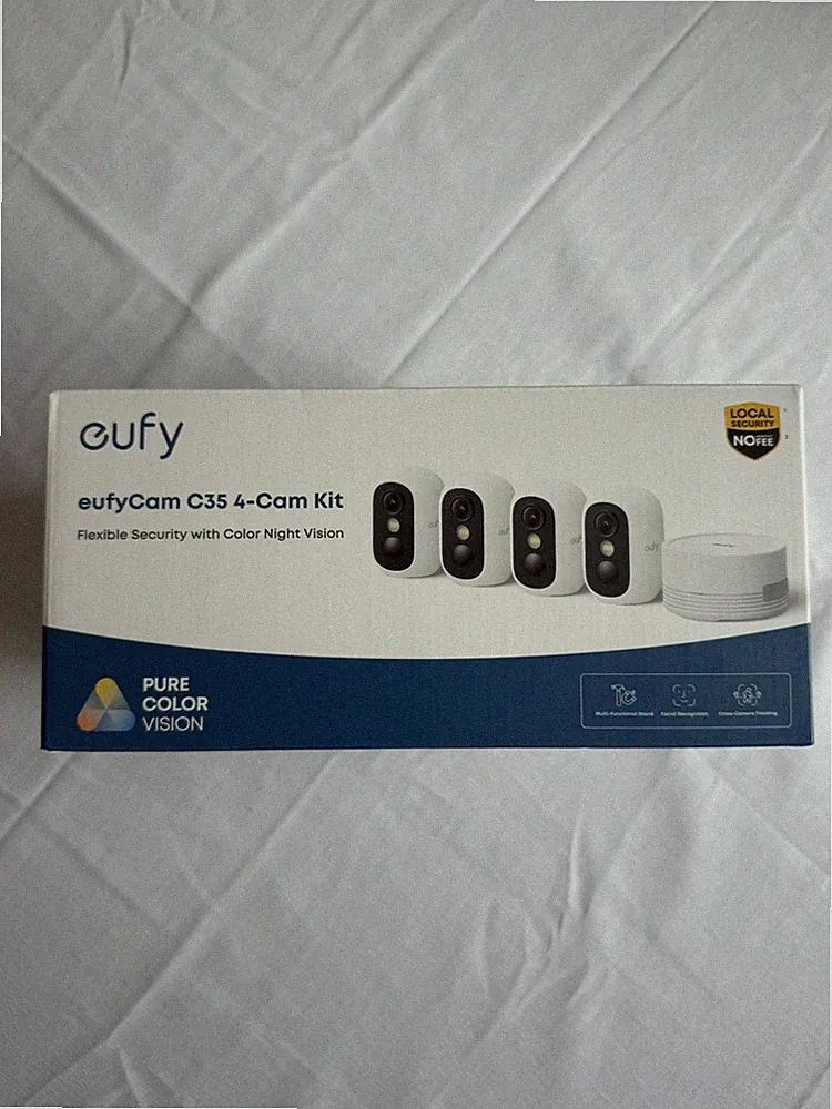eufy Security eufyCam C35 4er Pack mit HomeBase Mini - Neu