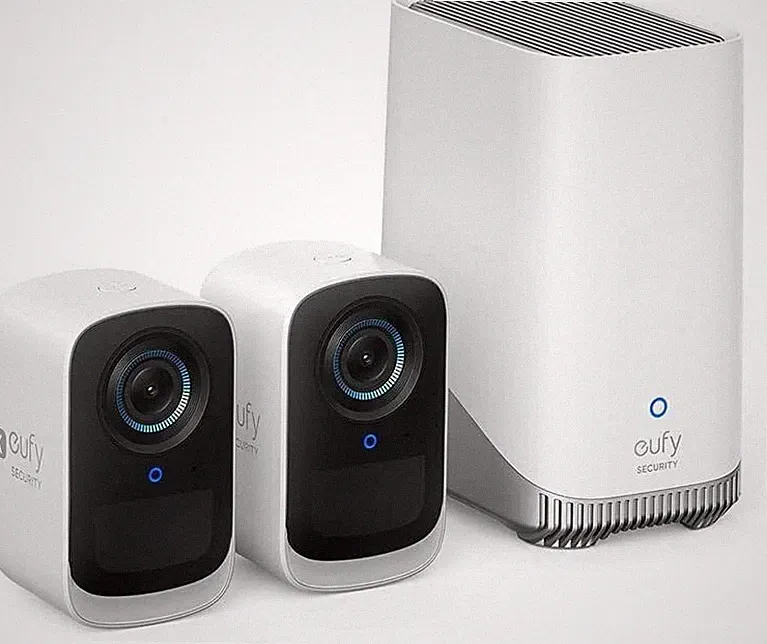 eufy security S300 eufyCam3C 2-Cam Kit Überwachungskamera Outdoor Wireless 4K 16TB