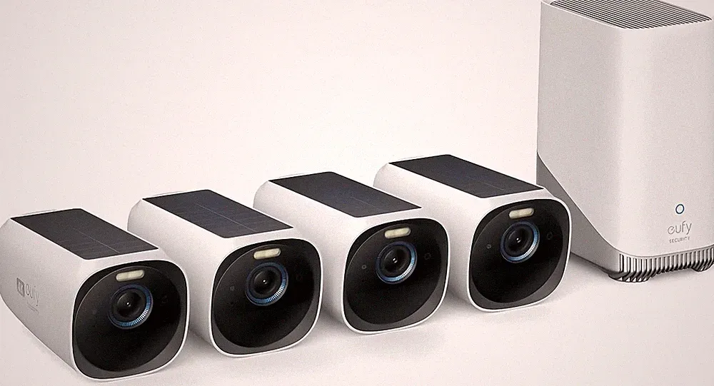 eufy Security S330 eufyCam 3 überwachungskamera aussen 4K kabellose solar 16TB