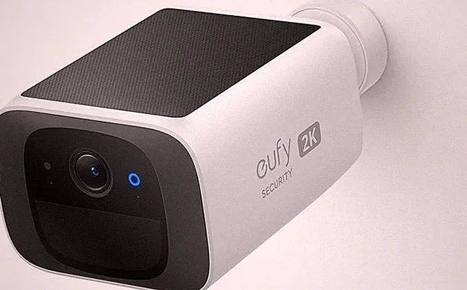 eufy Security SoloCam S220, Kamera Überwachung Aussen, 2K Auflösung, Überwachung