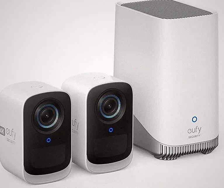 eufy securityS300 eufyCam3C 2-Cam Kit Überwachungskamera Outdoor Kabellos 4K 16TB