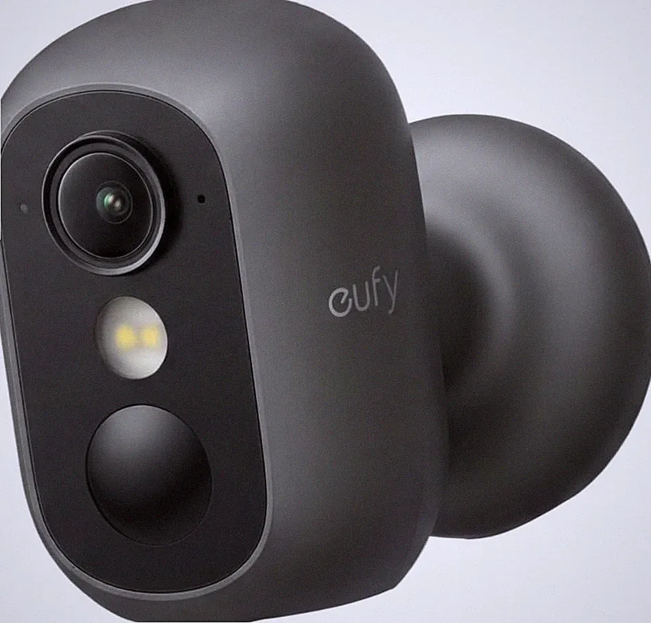 eufy Überwachungskamera Außen kabellos, eufyCam C35, Kameras Haussicherheit, Magne
