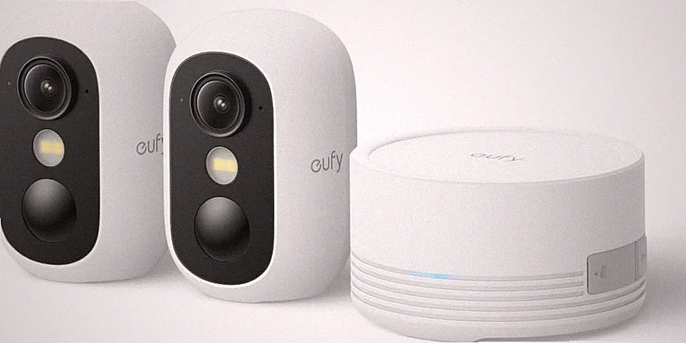 eufyCam C35 2-Kamera-Set Überwachungskamera Außen + HomeBase Mini | IP67