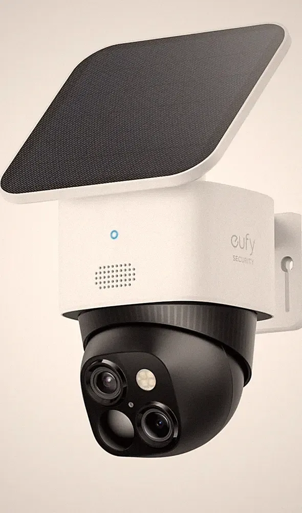 eufySecurity SoloCam S340 Dual Kameras Solar Überwachungskamera Außen kabellos 3K