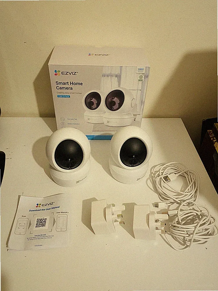 EZVIZ C6N 1080P Doppelpack Smart Indoor Smart Security mit Nachtsicht
