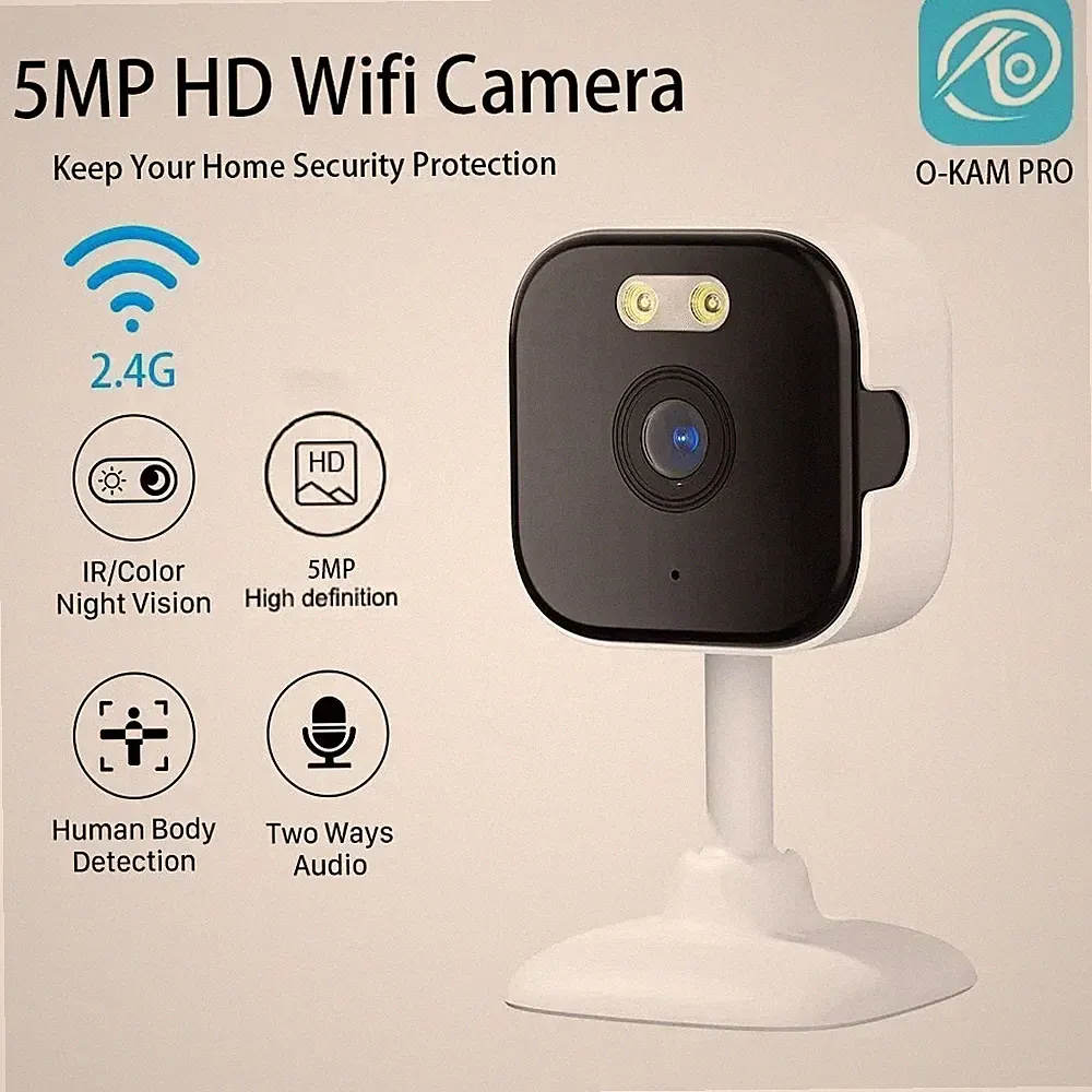Fenster Überwachungskamera WiFi 2,4/5GHz 3MP Vollfarbe Nachtsicht Innenmontage