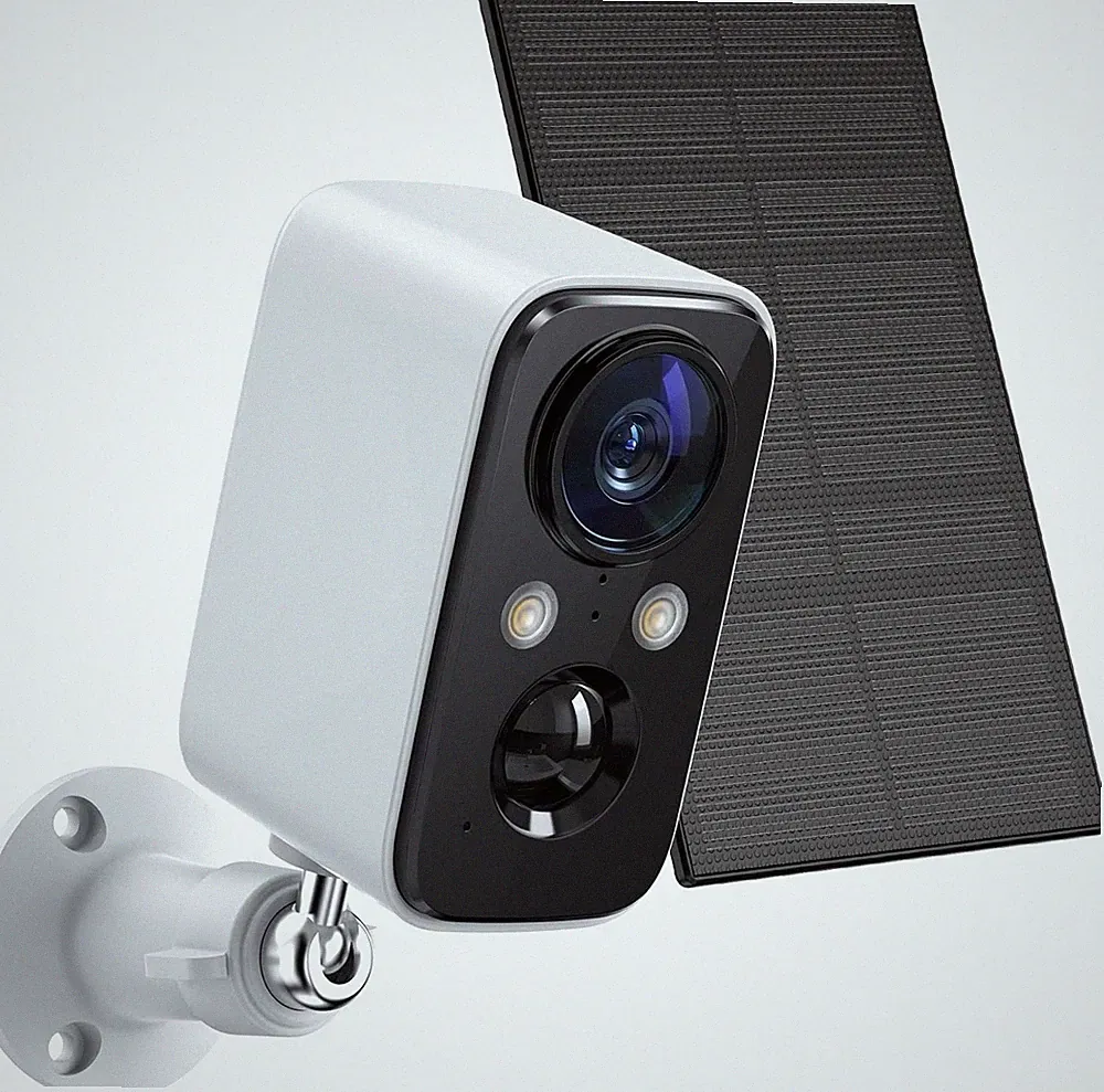 FOAOOD Außenkamera Solar Akku 1080P PIR