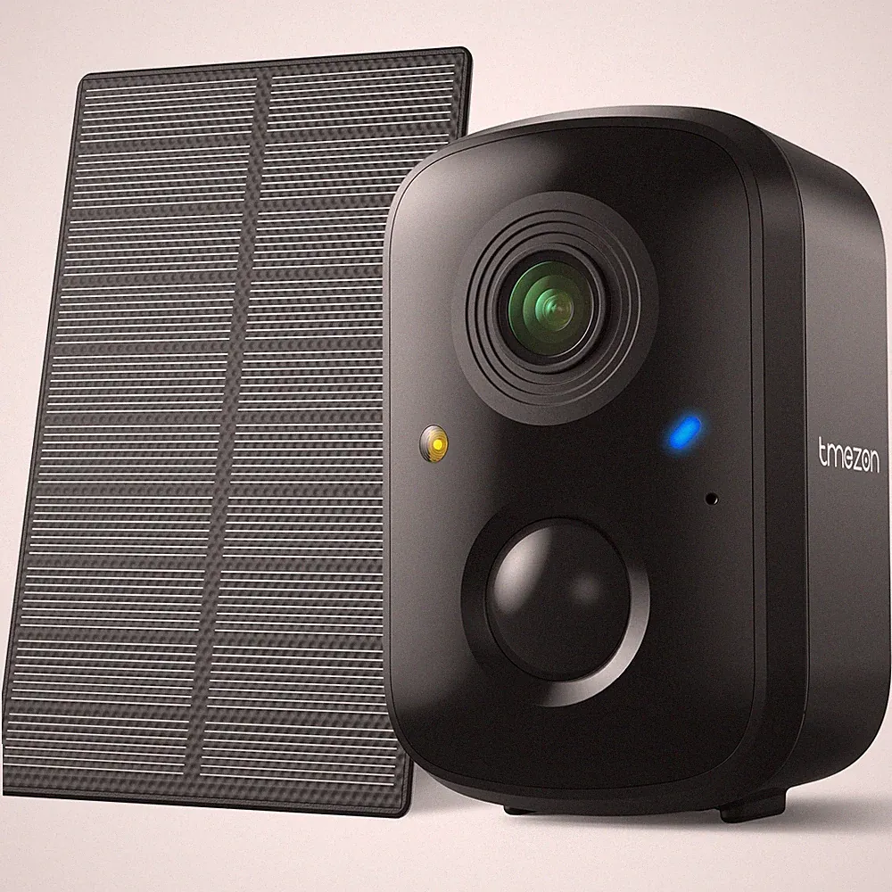 FUNK Solar&Akku Camera WiFI Wlan Überwachungskamera Set Außen Funk 2K Kameras