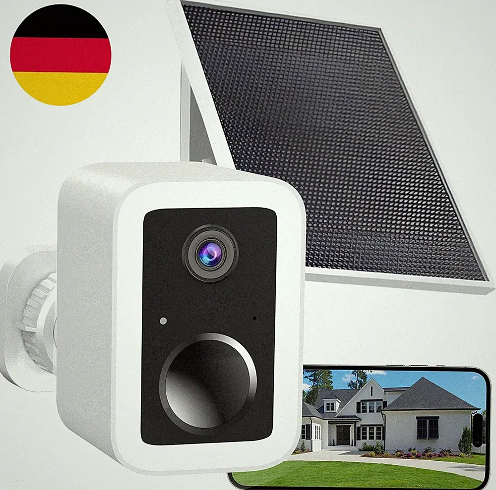 Funstorm 2K Solar WLAN Kamera