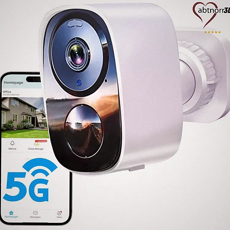 Funstorm CB54 WLAN Überwachungskamera Außen 2.4G 5G, 2-Wege Audio, 1296p