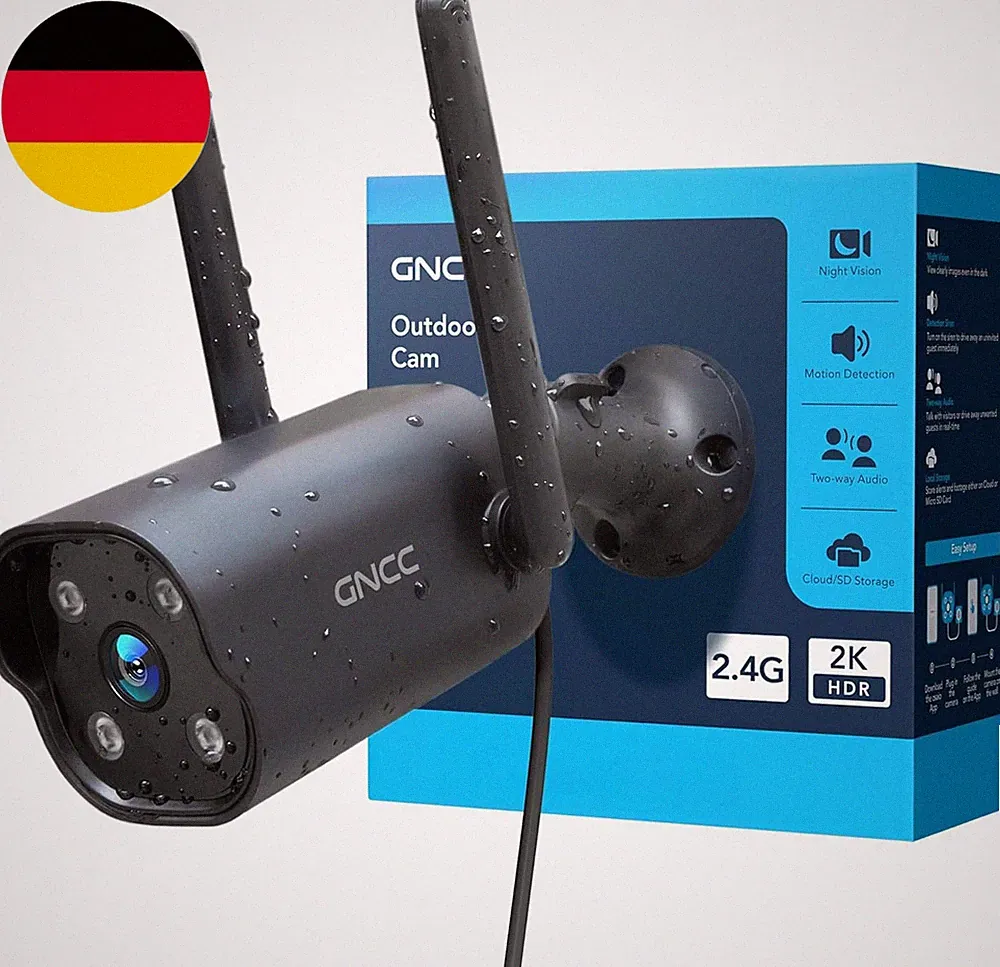 GNCC 2K WLAN Kamera GT1Pro