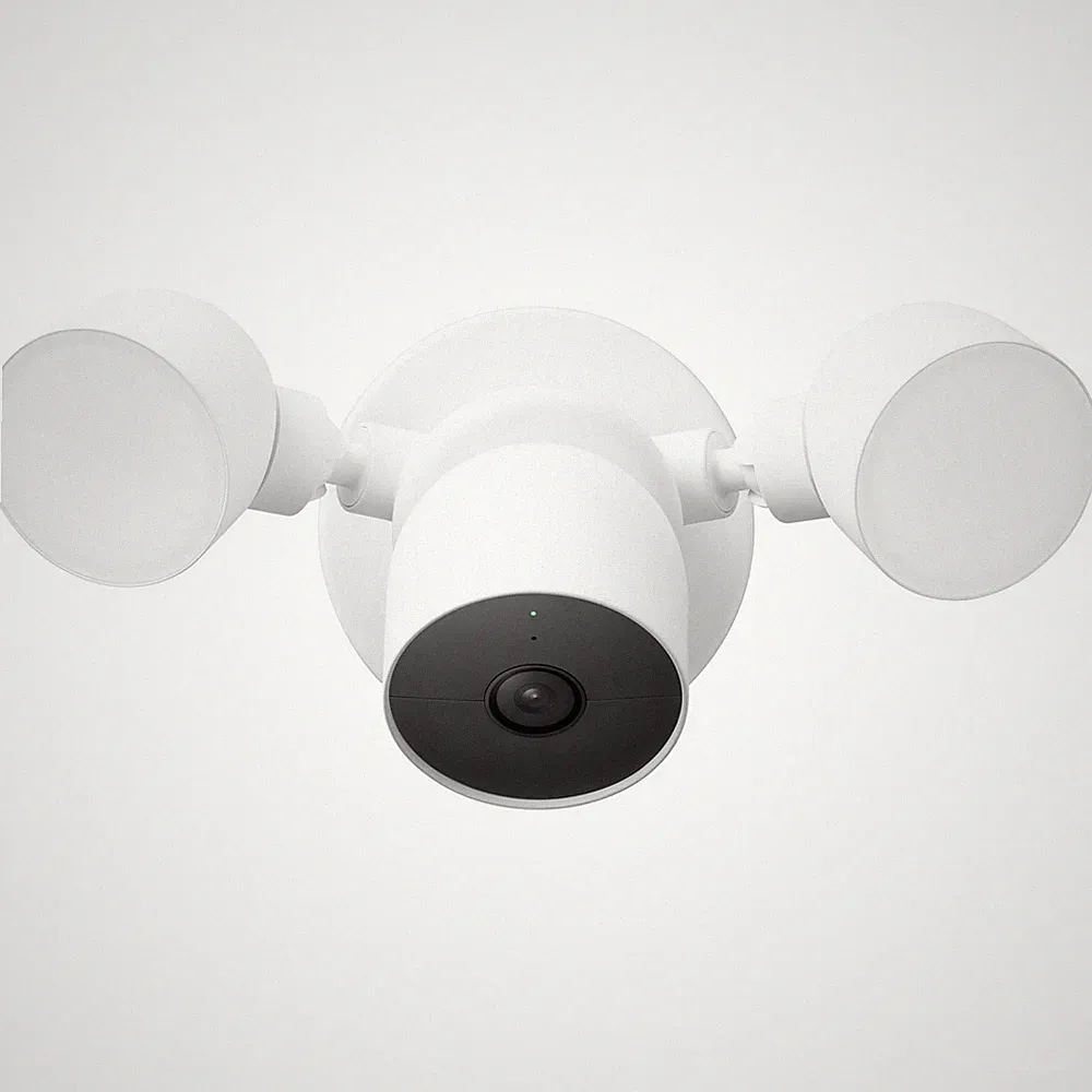 Google Nest Cam mit Scheinwerfer