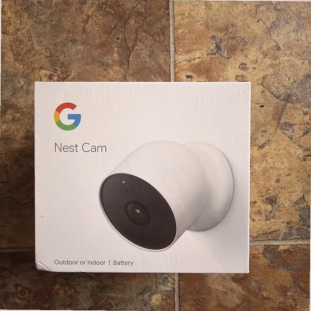 GOOGLE NEST CAM OUTDOOR / INDOOR AKKU SMART ÜBERWACHUNGSKAMERA