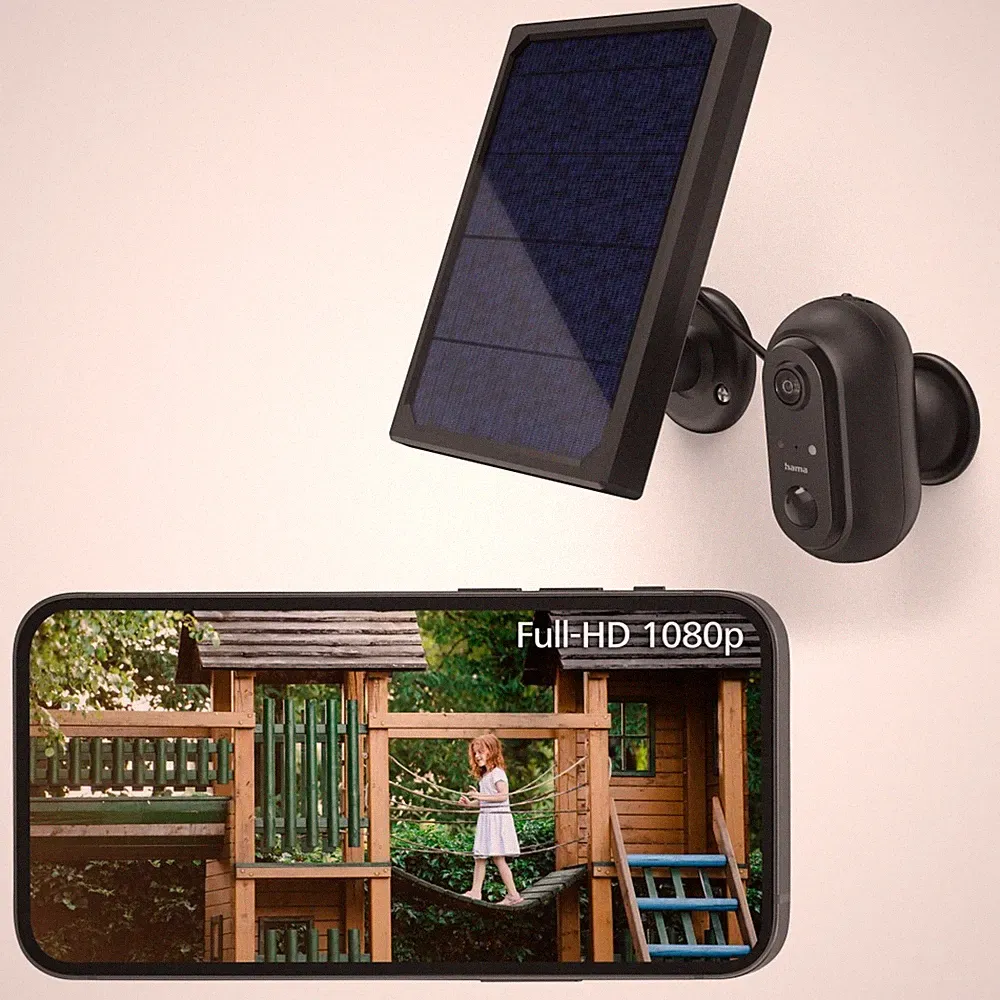 Hama Smarte WiFi Outdoor Kamera Solar