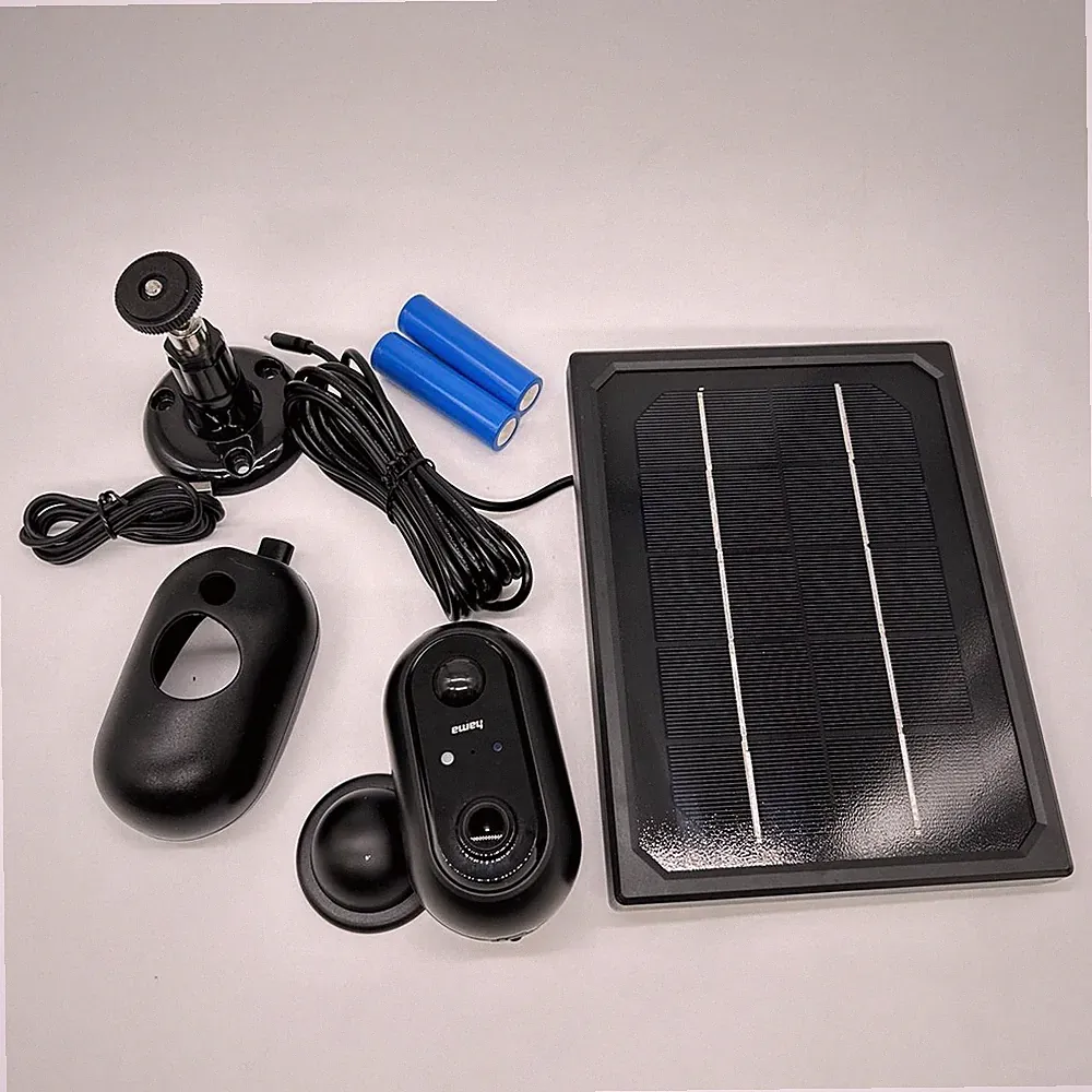 Hama WLAN Outdoor Kamera mit Solarpanel