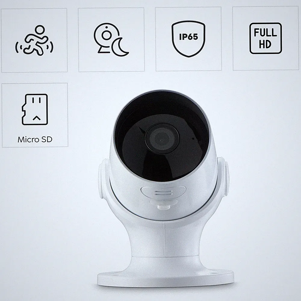 Hama WLAN Überwachungskamera WiFi Kamera Außen 1080p Nachtsicht
