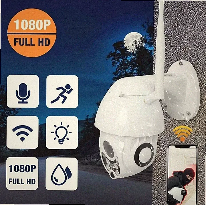 HD 1080p Wireless WIFI IP CCTV Kamera Smart Home Sicherheit Nachtsicht