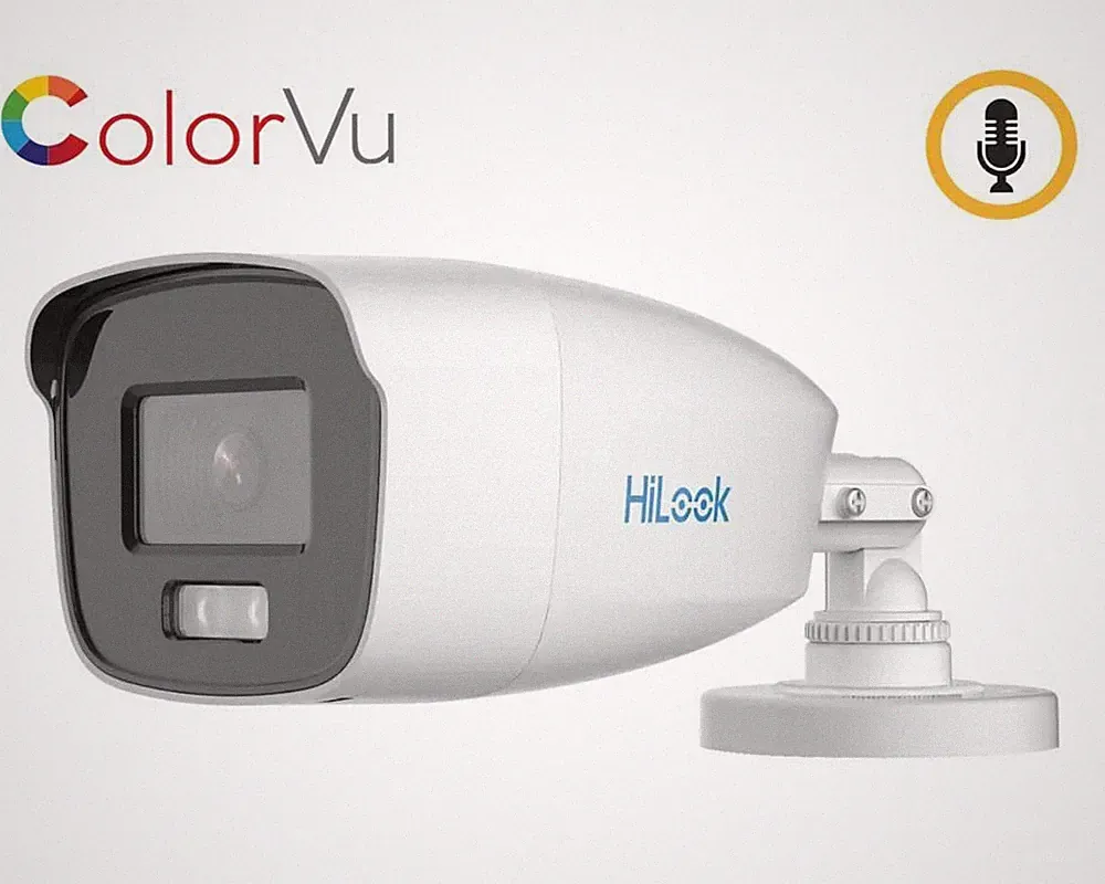 HiLook by Hikvision THC-B259-M 5MP 2,8mm ColorVu 4-in-1 Bullet Kamera 40m IR
