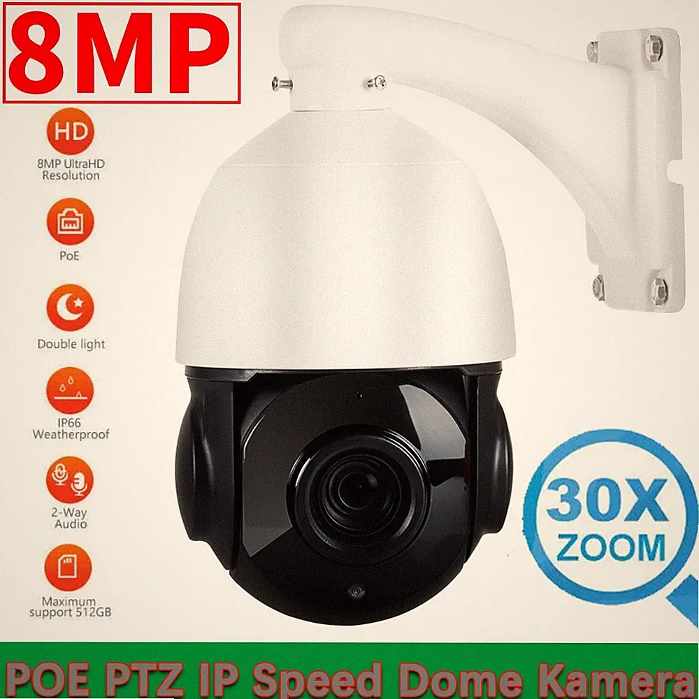 IBirdView 8MP 4K PTZ IP Kamera 30X Zoom PoE