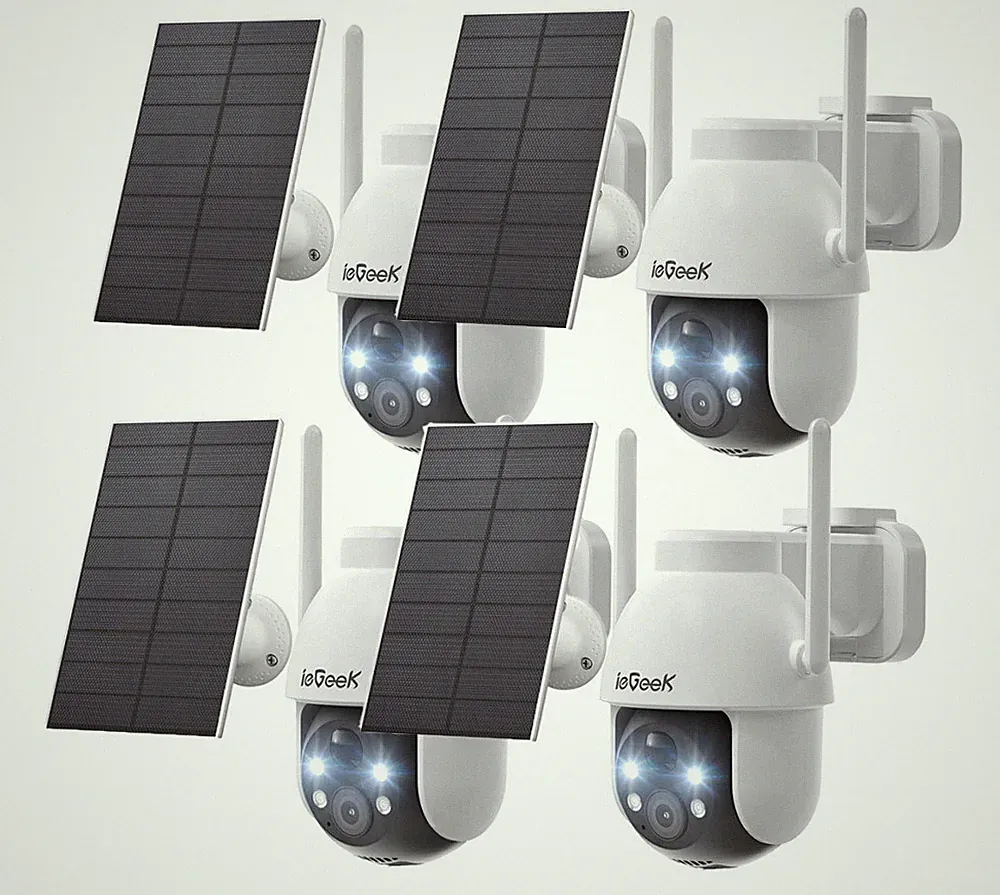 2k überwachungskamera aussen wlan akku mit solarpanel
