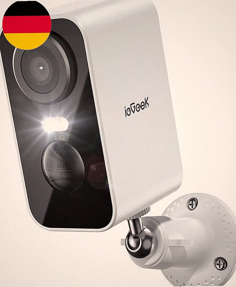 Iegeek 2K Akku WLAN Überwachungskamera