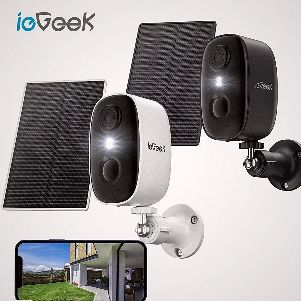 ieGeek F1 2K Solar Überwachungskamera