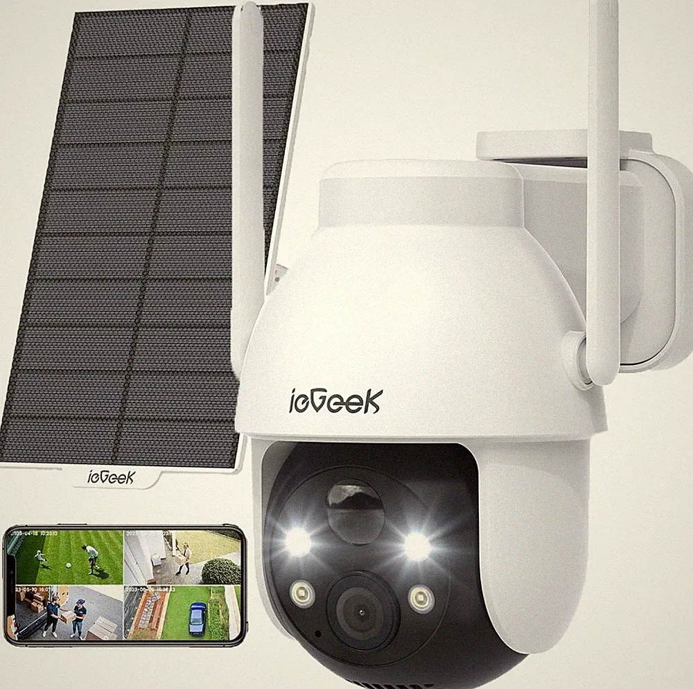 ieGeek 3MP Überwachungskamera Solar