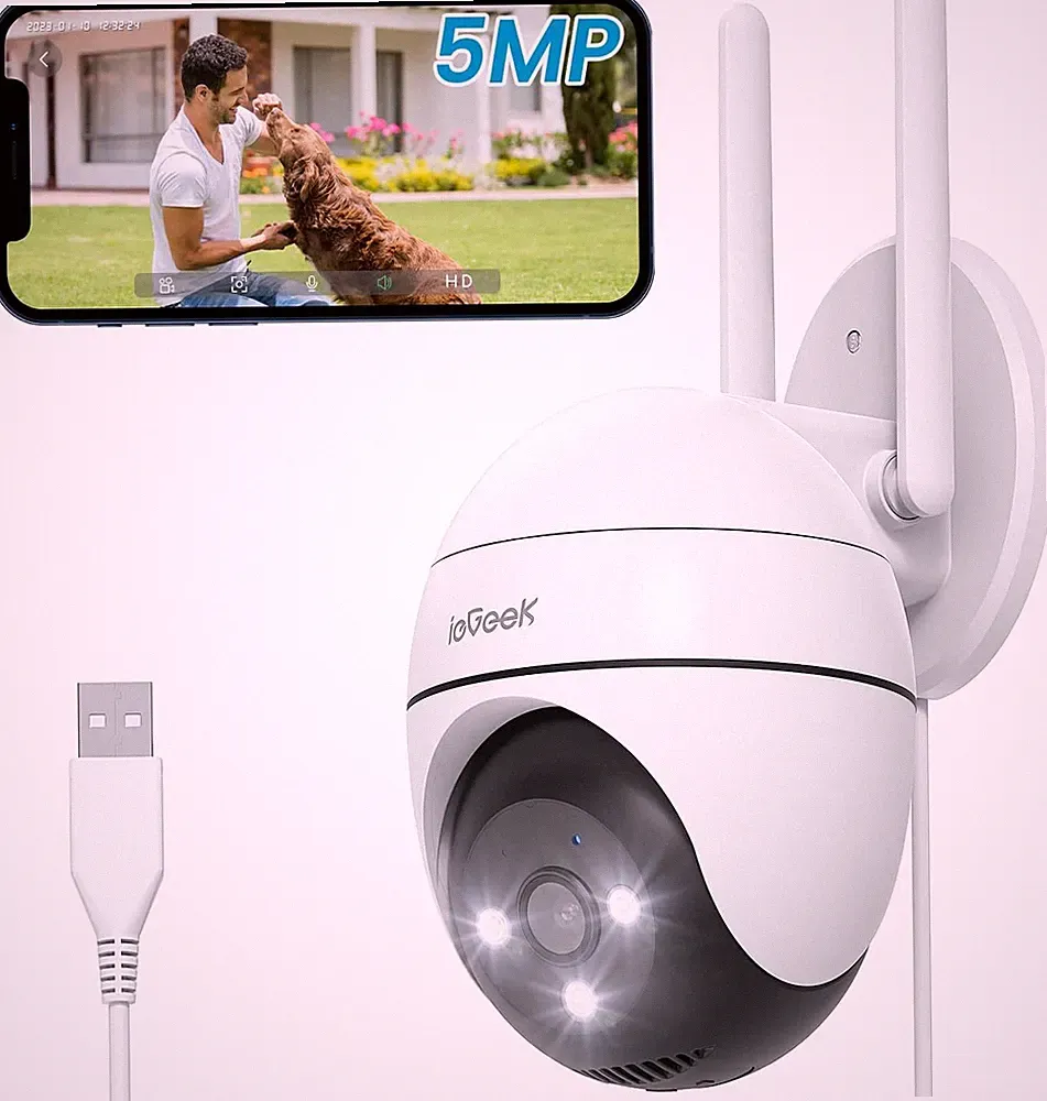 ieGeek 5MP WLAN Überwachungskamera PTZ