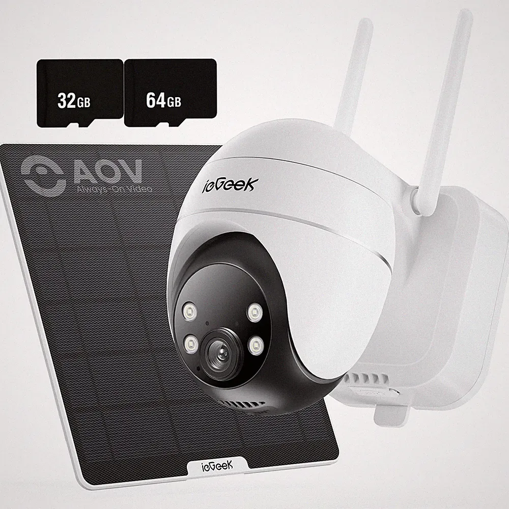 ieGeek S7 Überwachungskamera Außen 24 7 AOV mit Auto-Tracking 2K 30m Nachtsicht