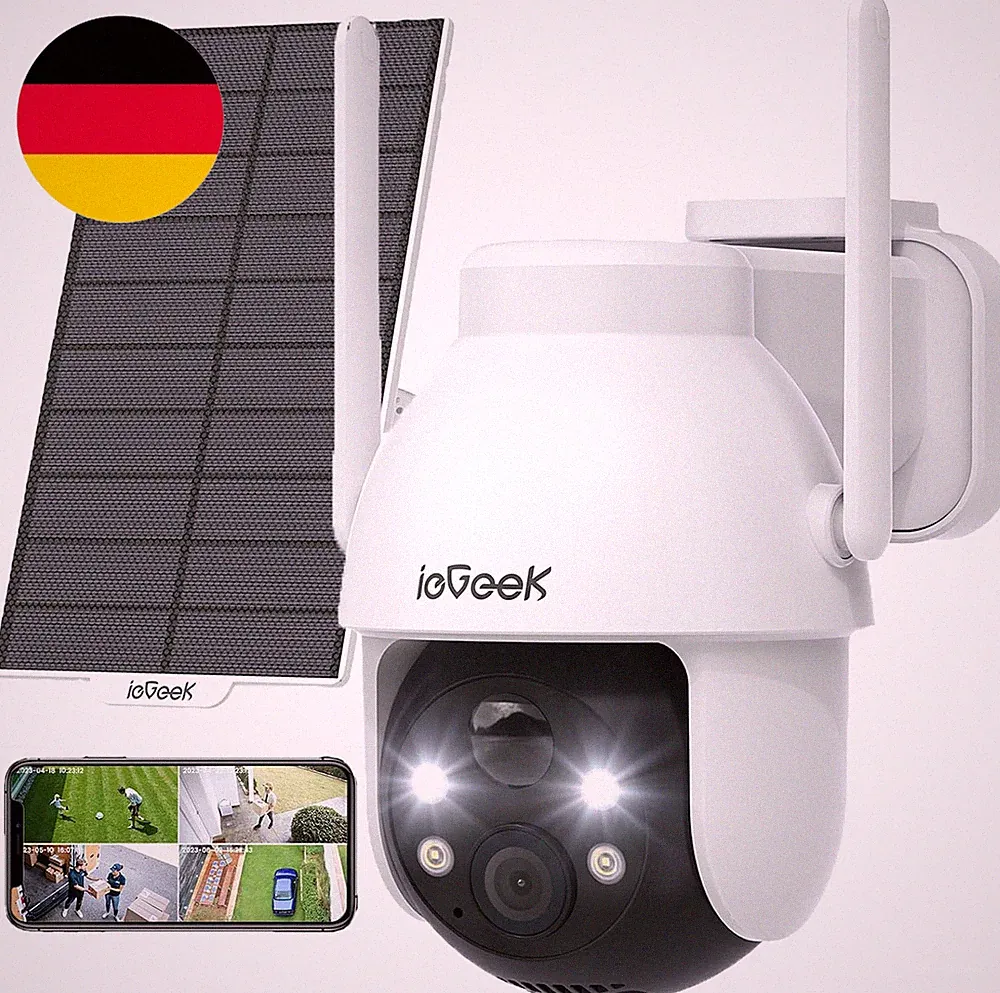 Iegeek ZY-C2 Solar WLAN PTZ Kamera
